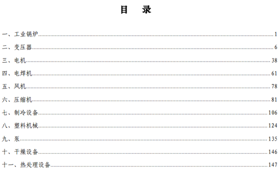 九游会节能机电设备（产品）推荐目录（第六批）全名单(图1)